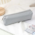 Simple Solid Color Pencil Case – School Supplies Pencil Pouch