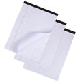 3Pcs A4 Lined Notepad 11.2x8.2 Inch College Ruled Paper Pad 30 Sheets Per Pad Smooth Writing No Bleed Ideal for Work Study