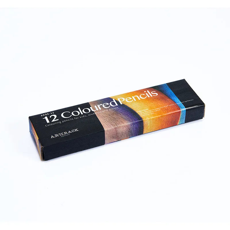 12 Wooden Colored Pencils Set Coloring Colorful Art Supplies For Artist Drawing Writing Back To School Stationery