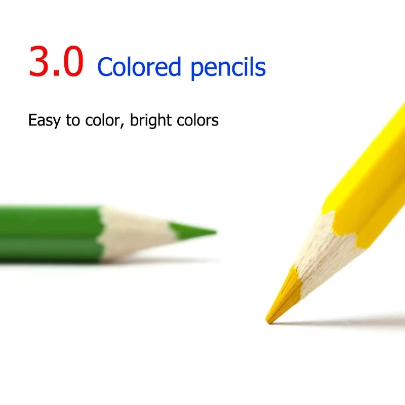 12 Wooden Colored Pencils Set Coloring Colorful Art Supplies For Artist Drawing Writing Back To School Stationery
