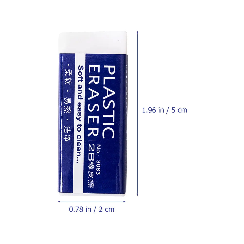 30Pcs Test Erasers for Students Exam Pencil Marks Erasing School Classroom Rewards Educational Tool Stationery Portable 2B
